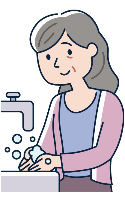 水で洗わないのに、それって手洗い？ ～予防・手洗い編～